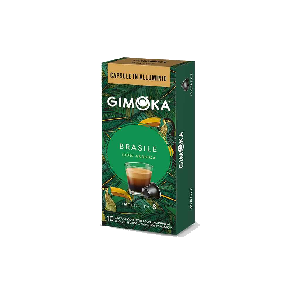 גימוקה אלמניום קפ תואם נספרסו - בראזיל 