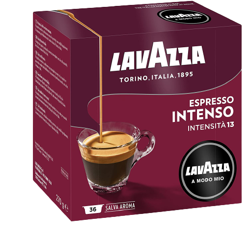 36 קפסולות לוואצה מודו מיו אנטנסו