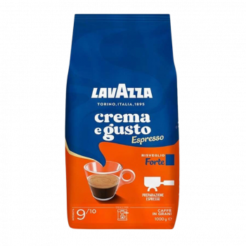 1 ק"ג פולי קפה Lavazza Espresso Crema E Gusto Forte