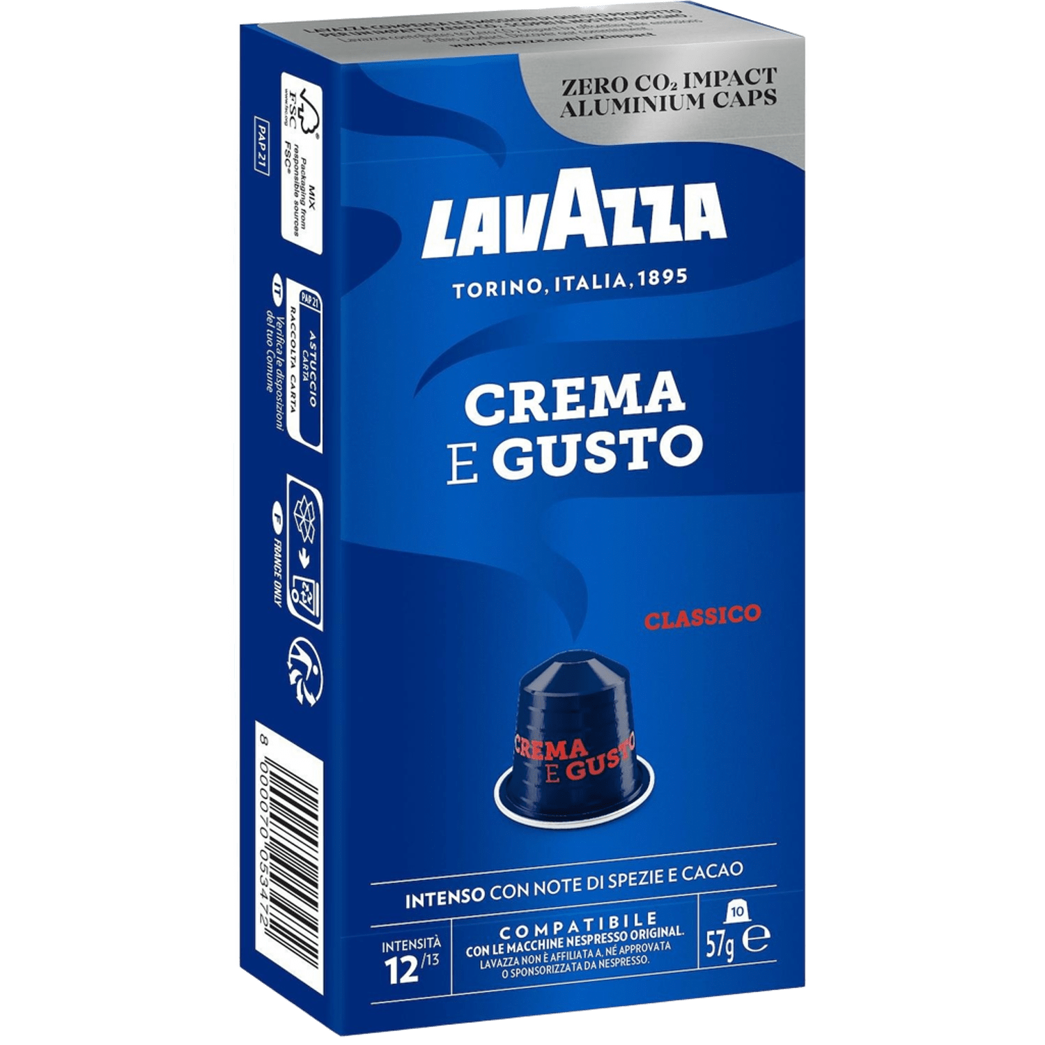Lavazza Crema e Gusto Classico לווצה תואם נספרסו