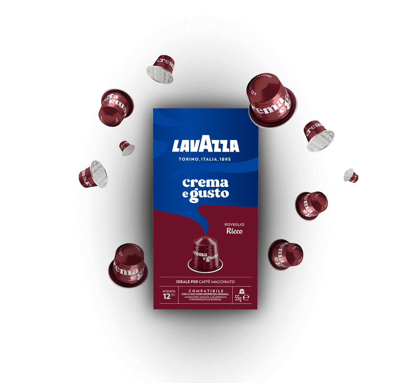 Lavazza Crema e Gusto Ricco לווצה תואם נספרסו