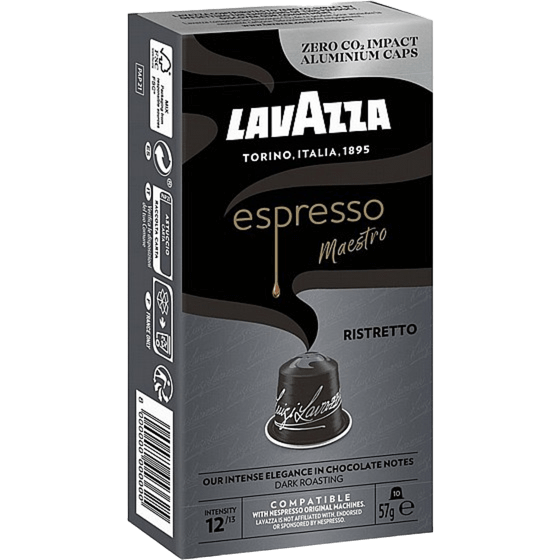  lavazza Espresso Maestro Ristretto לווצה תואם נספרסו
