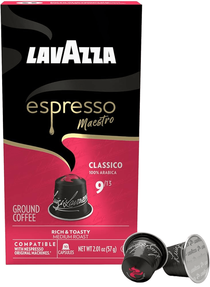  Lavazza Espresso Maestro Classico לווצה תואם נספרסו