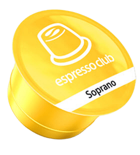 Espresso Club Coffee Capsules Soprano אספרסו קלאב סופראנו