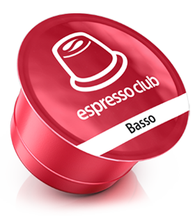 Espresso Club Coffee Capsules Basso קפסולות קפה אספרסו קלאב באסו