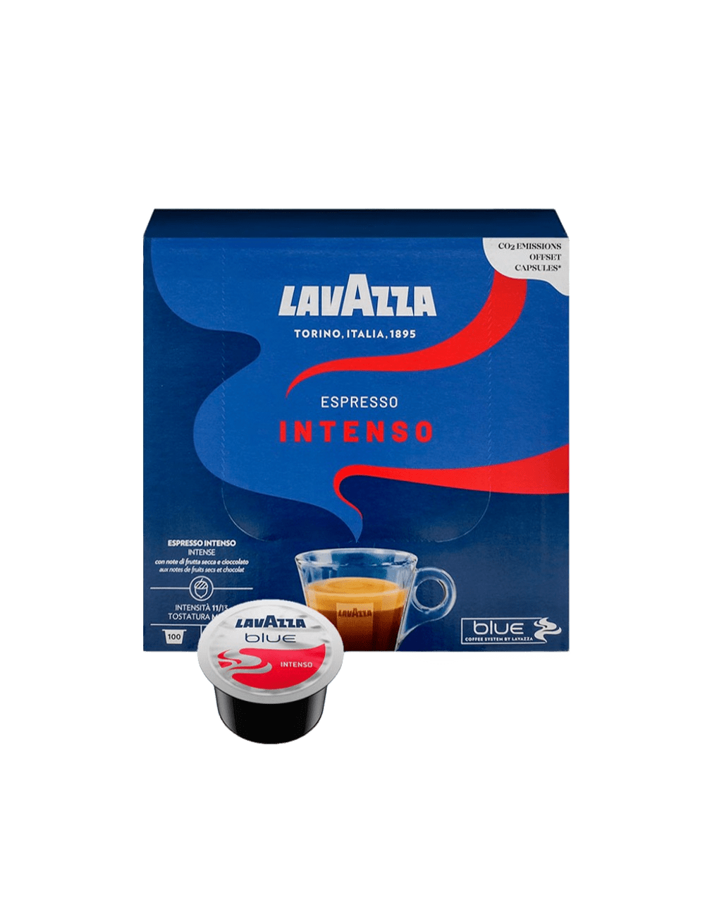  Lavazza Blue Intenso Espresso 100 קפסולות