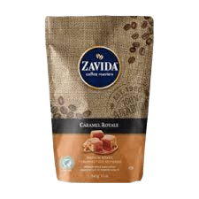 Zavida Caramel Royale פולי קפה 340 גרם