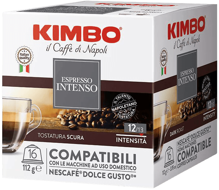  Kimbo Espresso Intenso -Dolce Gusto תואמות למכונות קפה 