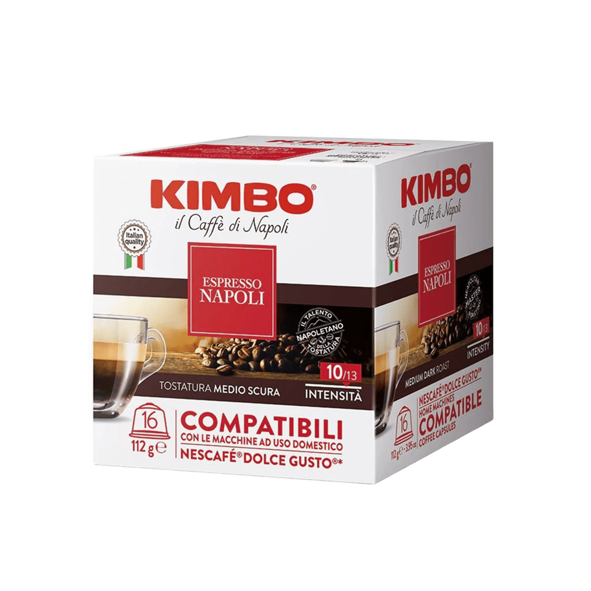  Kimbo Espresso Napoli -  Dolce Gusto תואמות למכונות קפה