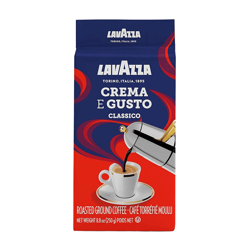  lavazza crema e gusto-250 גרם קפה טחון