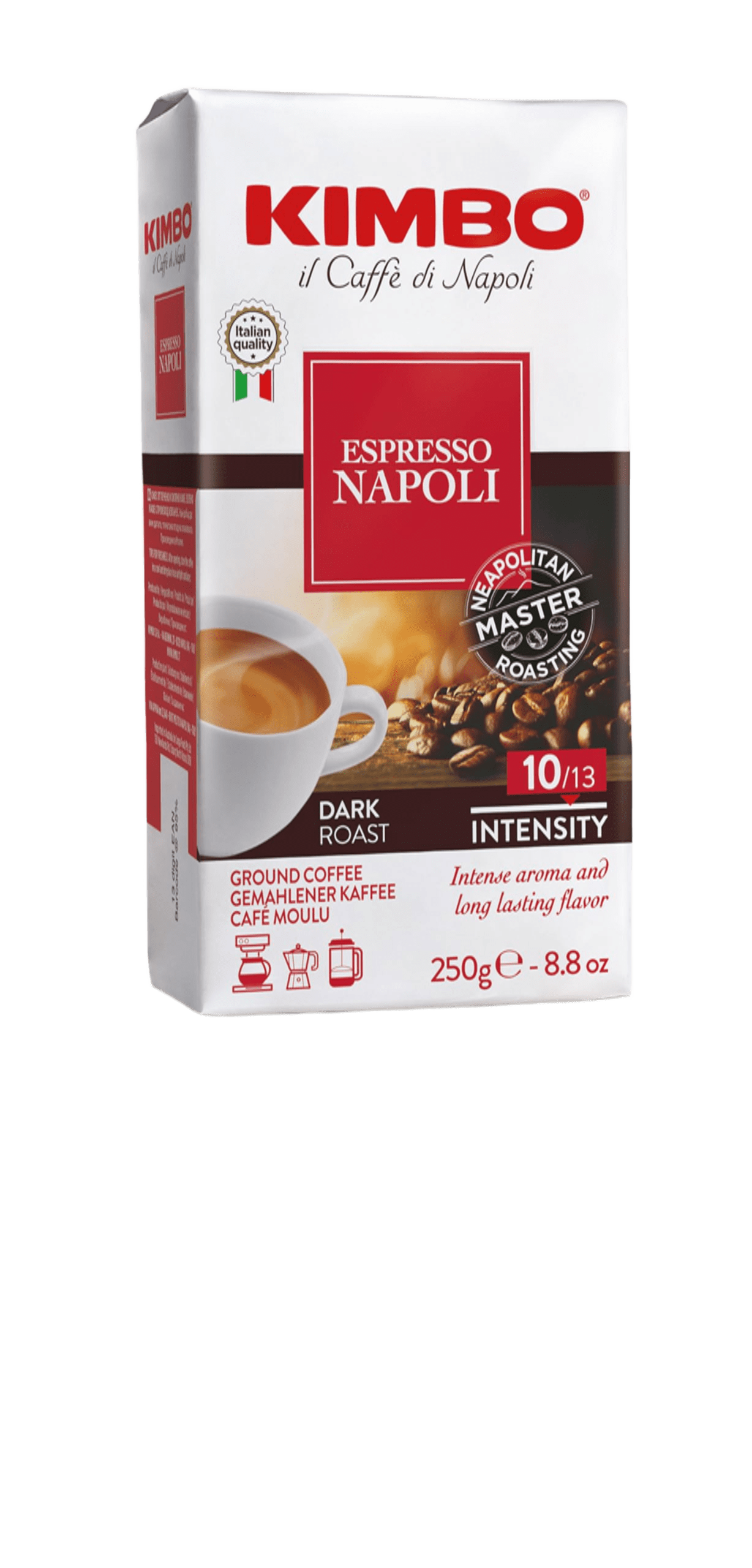 Kimbo Espresso Napoli קימפו נאבולי קפה טחון 250 גרם