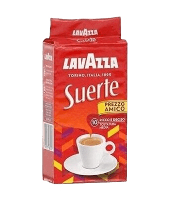 Lavazza Suerte-250 גרם קפה טחון 