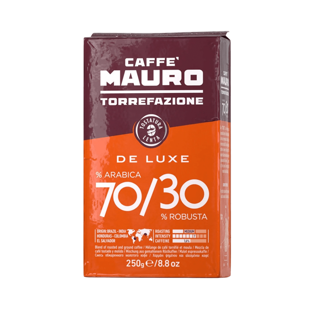 Caffe Mauro De Luxe מאורו דילוקס קפה טחון 250 גרם