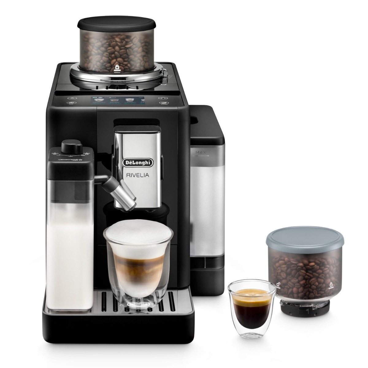 ماكينة قهوة أوتوماتيكية ديلونجي DeLonghi RIVELIA موديل EXAM440.55.B