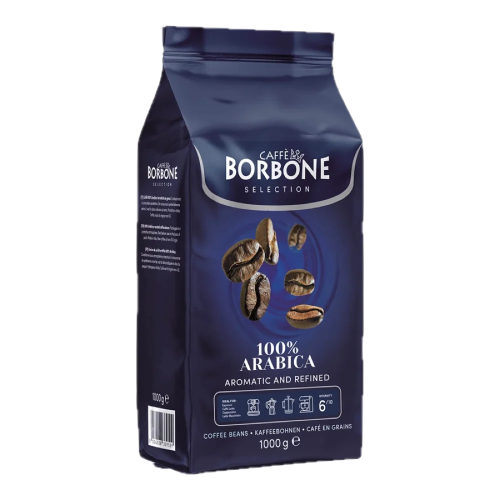 Caffè Borbone 100% Arabica حبوب قهوة 1 كغ – صورة 2