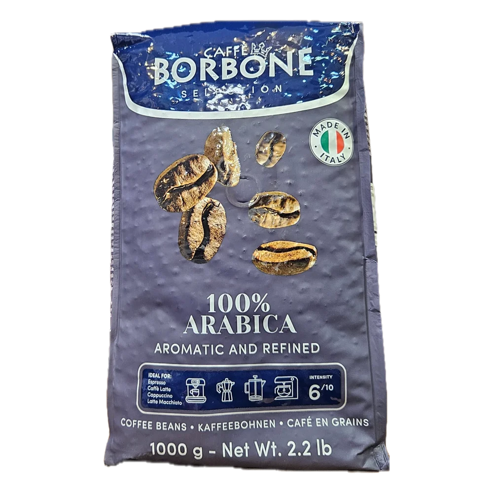 Caffè Borbone 100% Arabica حبوب قهوة 1 كغ – صورة 3