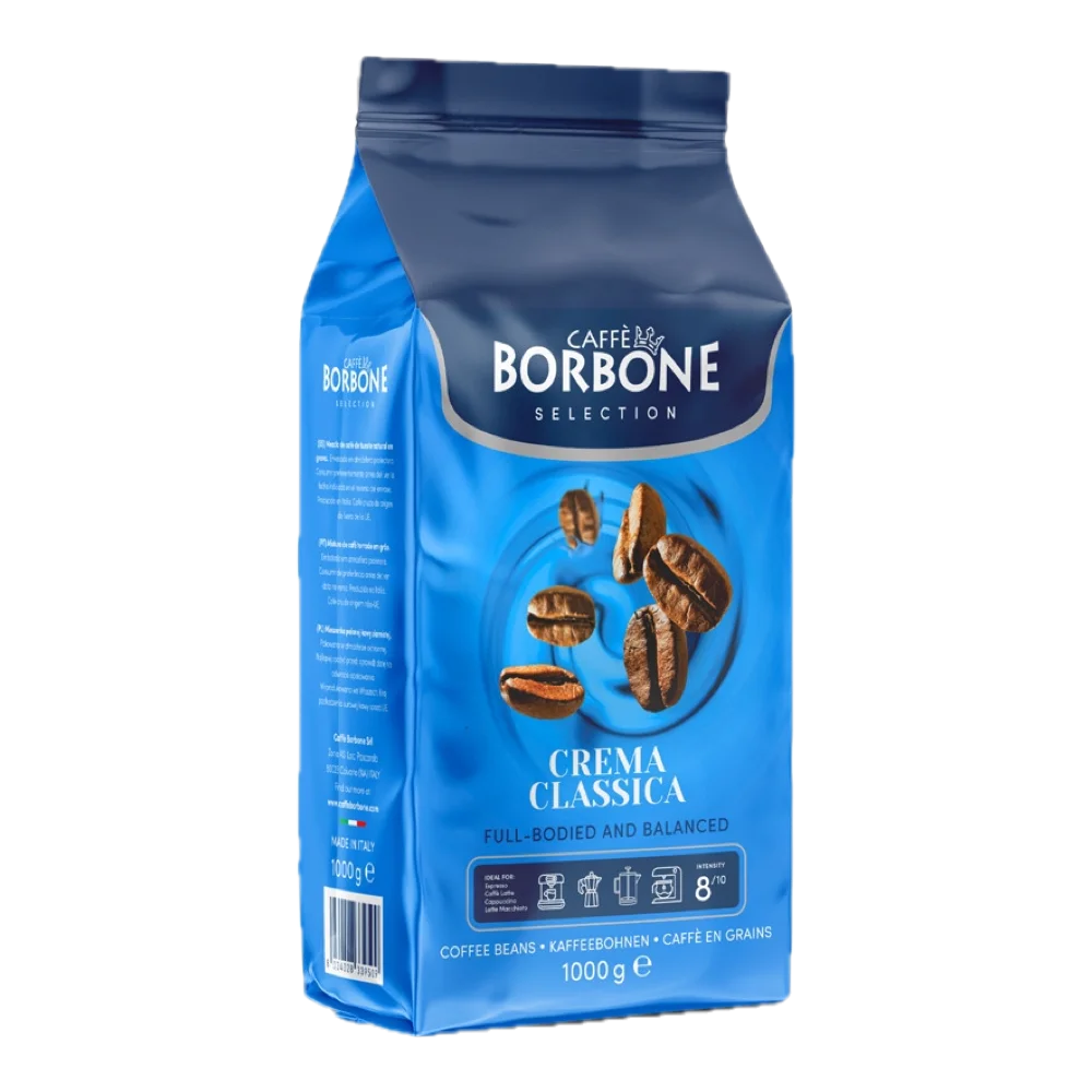 Caffè Borbone Crema Classica פולי קפה 1 ק"ג – תמונה 2