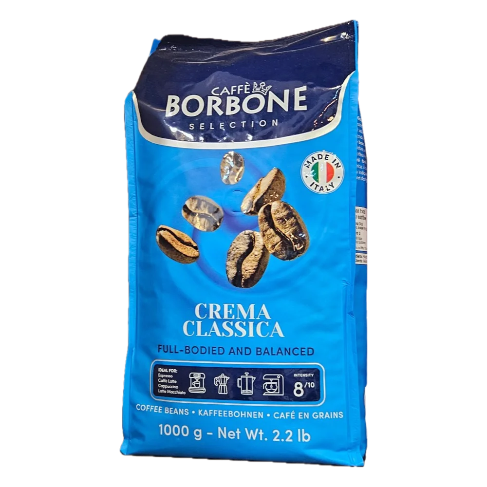 Caffè Borbone Crema Classica פולי קפה 1 ק"ג – תמונה 3