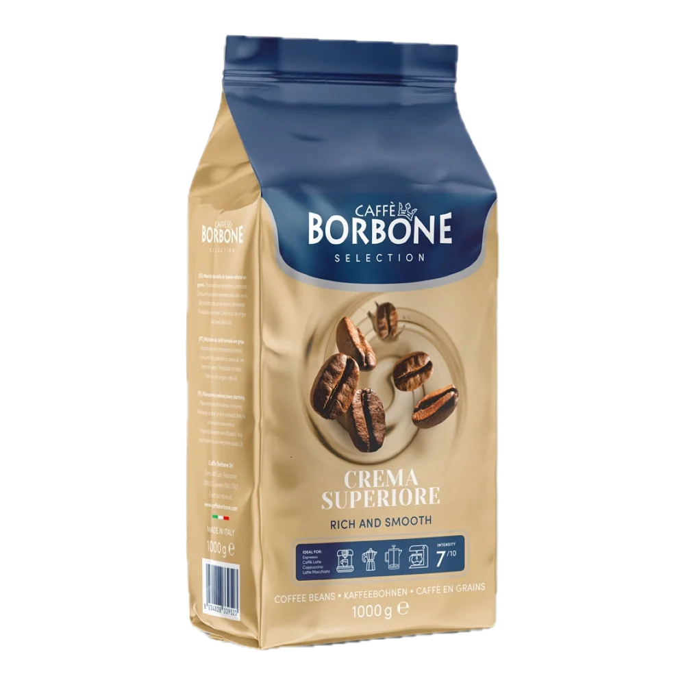 Caffè Borbone Crema Superiore פולי קפה 1 ק"ג – תמונה 2