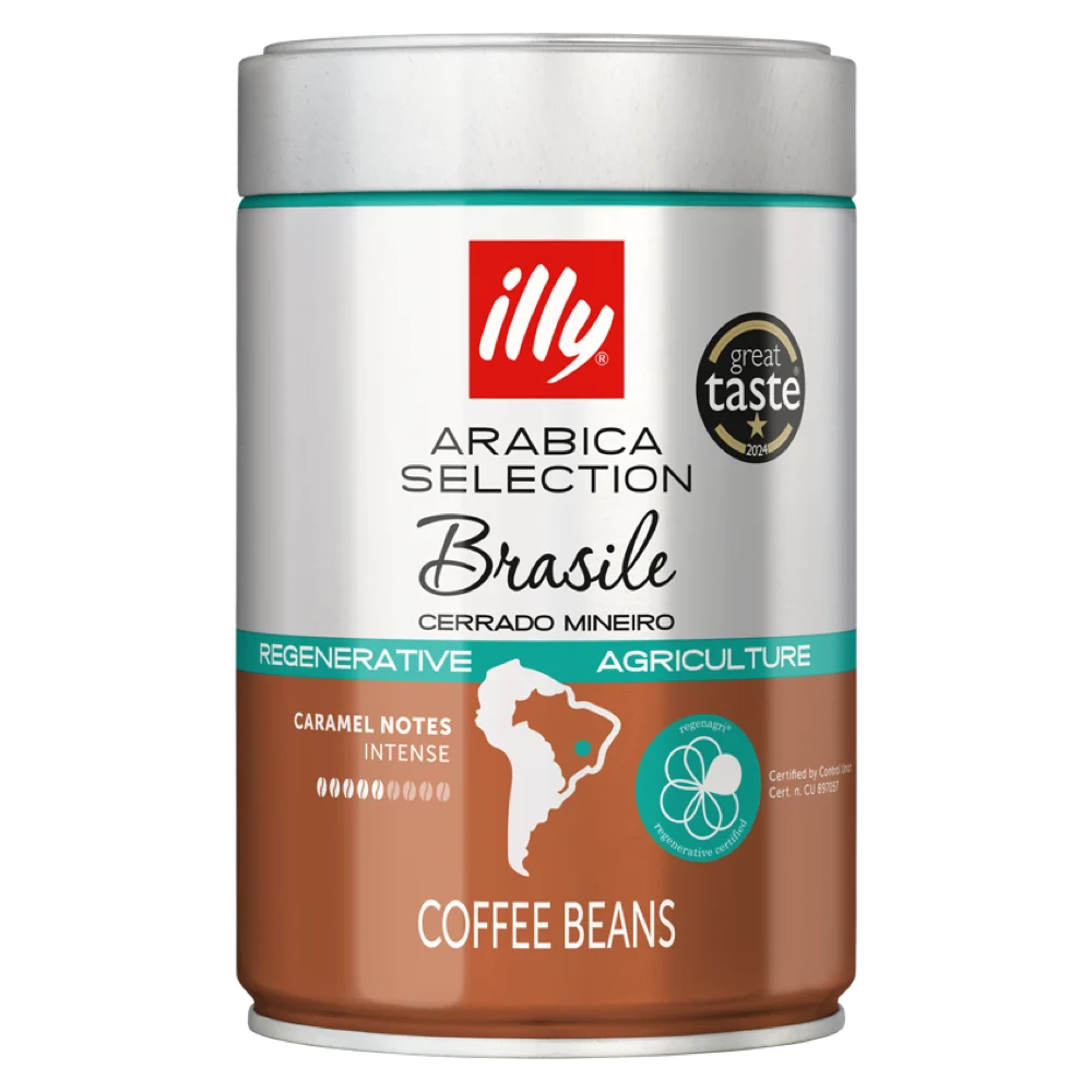 حبوب قهوة illy Arabica Selection البرازيل 250 غرام – صورة 2