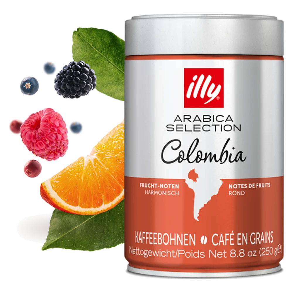 حبوب قهوة illy Arabica Selection كولومبيا 250 غرام – صورة 2