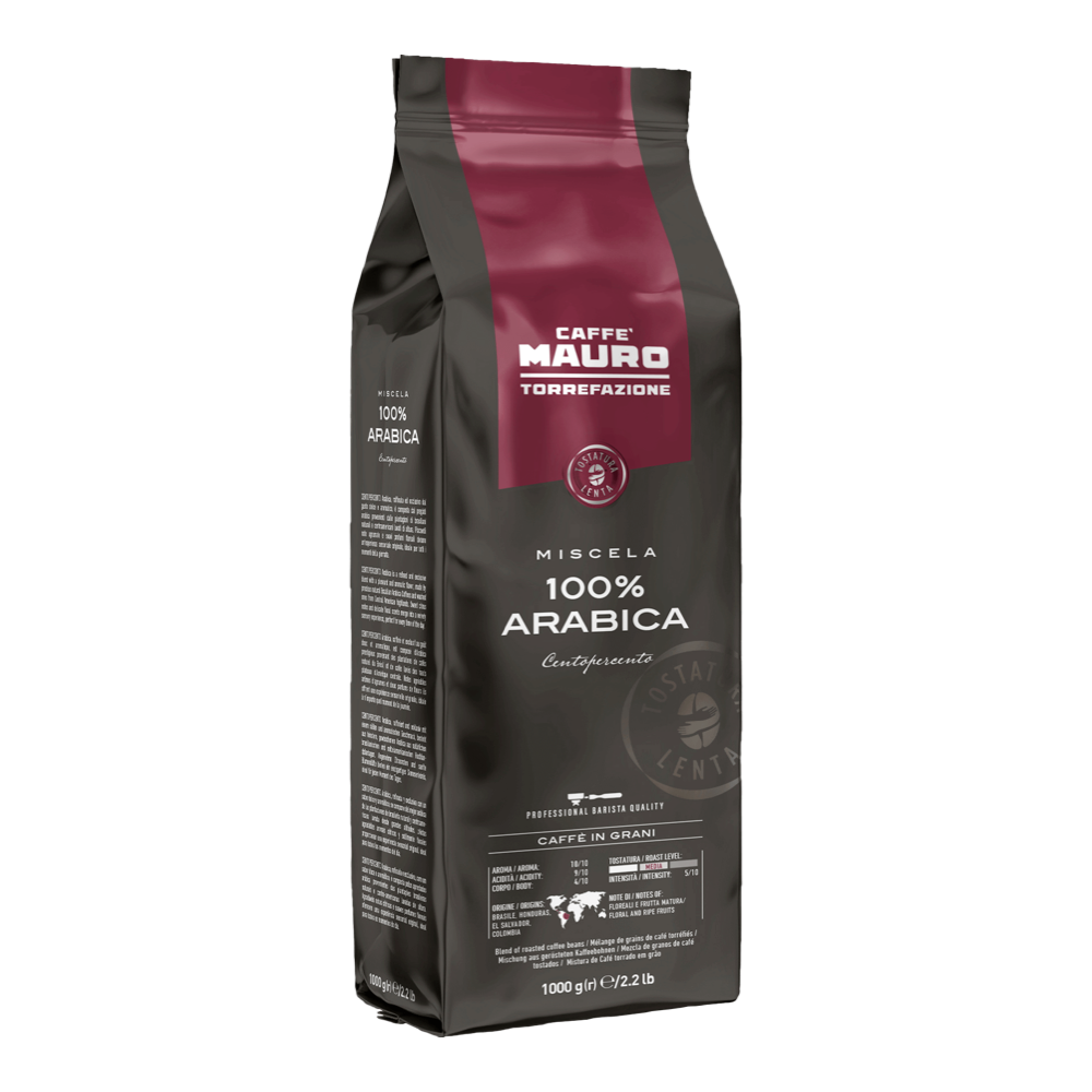 Mauro Centopercento 100% Arabica حبوب قهوة ماورو 1 كغ