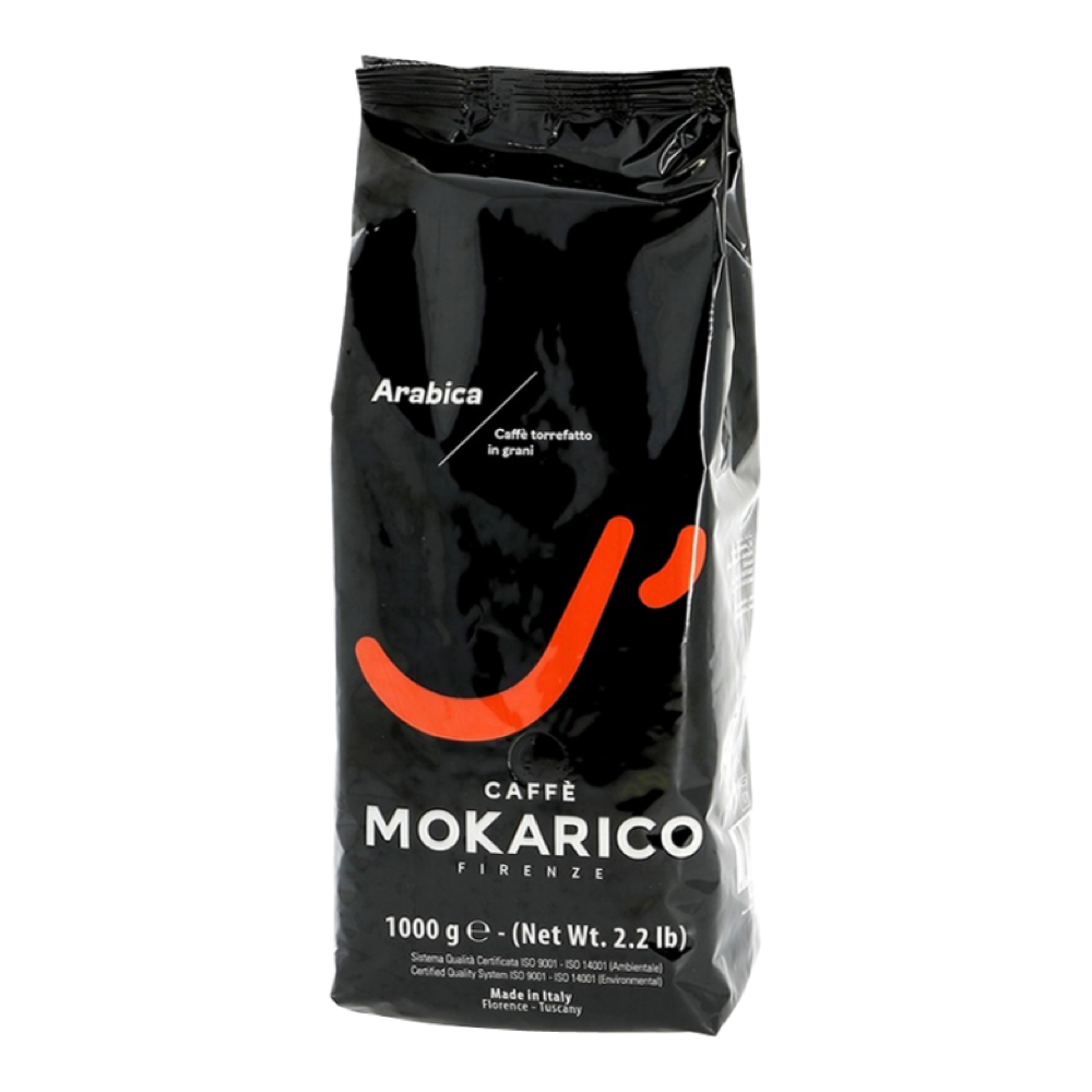 Mokarico 100% Arabica פולי קפה מוקאריקו 1 ק"ג