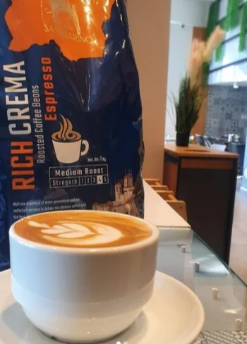 San Marino Rich Crema פולי קפה סאן מרינו 1 ק"ג – תמונה 2